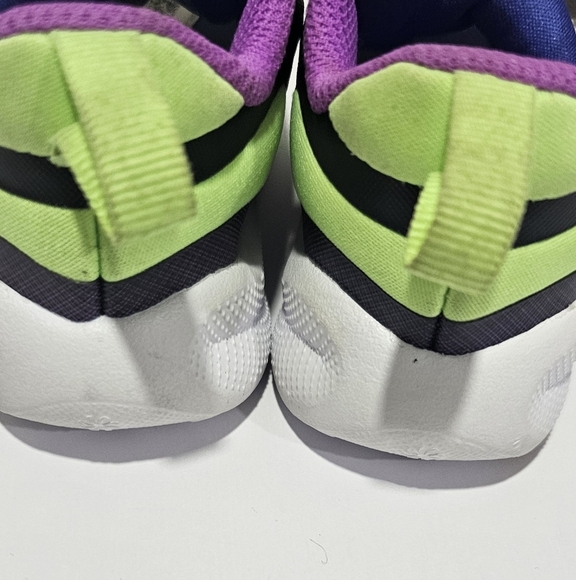 Nike Revolution 7 Boy Girl Baby Toddler Shoes Size 5 C Sneakers Blue Purple - Picture 7 of 10